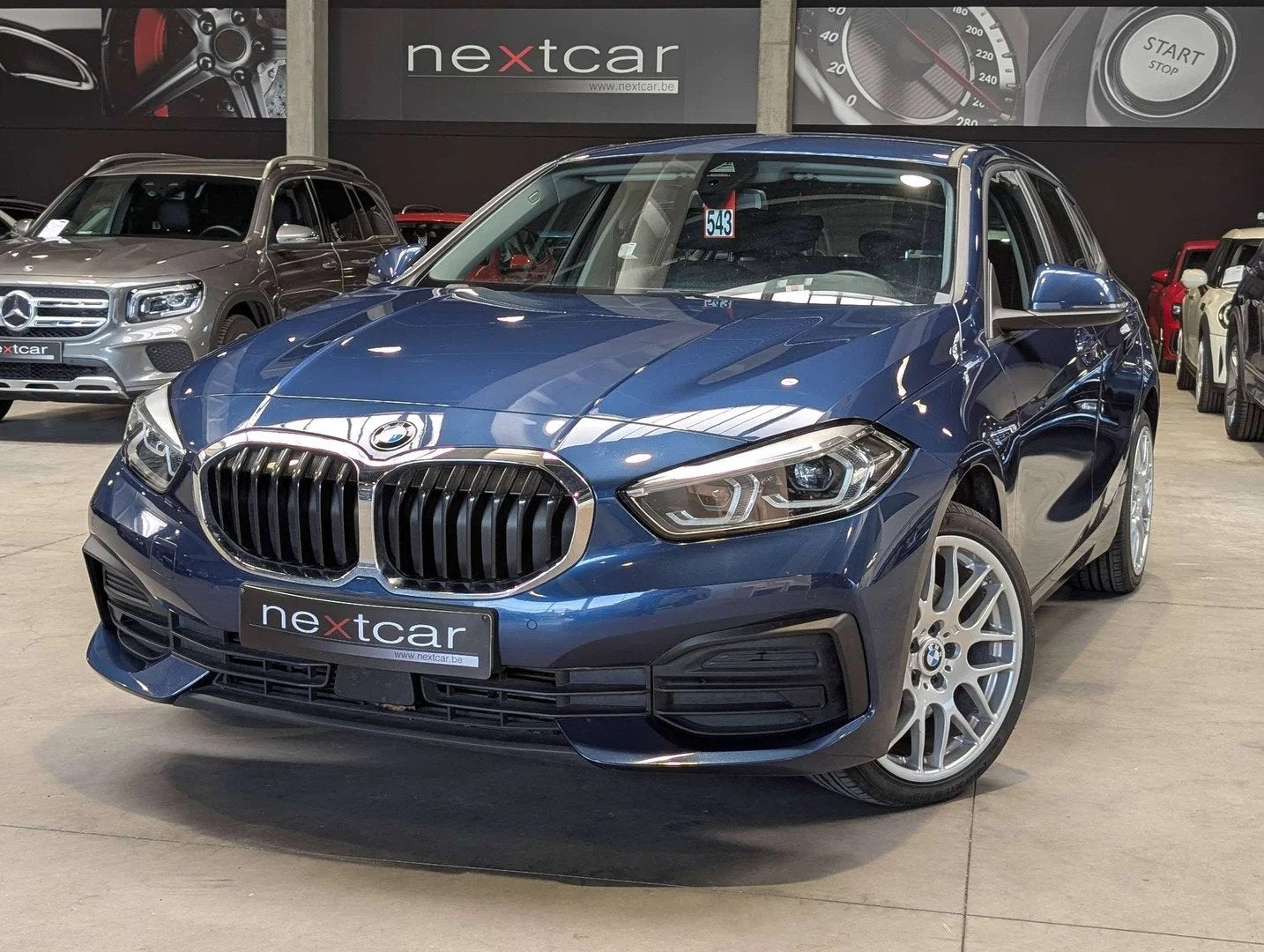 BMW 1 Serie 116 d Hatch New *LED-NAVI PRO-CRUISE-PARKING-EUR, Autos : Divers, Boîte manuelle, 1496 cm³, Berline, Diesel