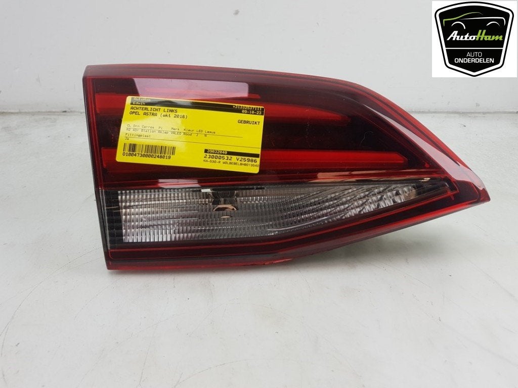 ACHTERLICHT LINKS Opel Astra K Sports Tourer, Gebruikt, Opel
