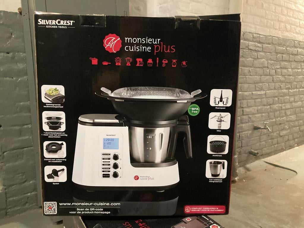 Monsieur Cuisine Édition Plus Complet SILVERCREST, Enlèvement, Comme neuf
