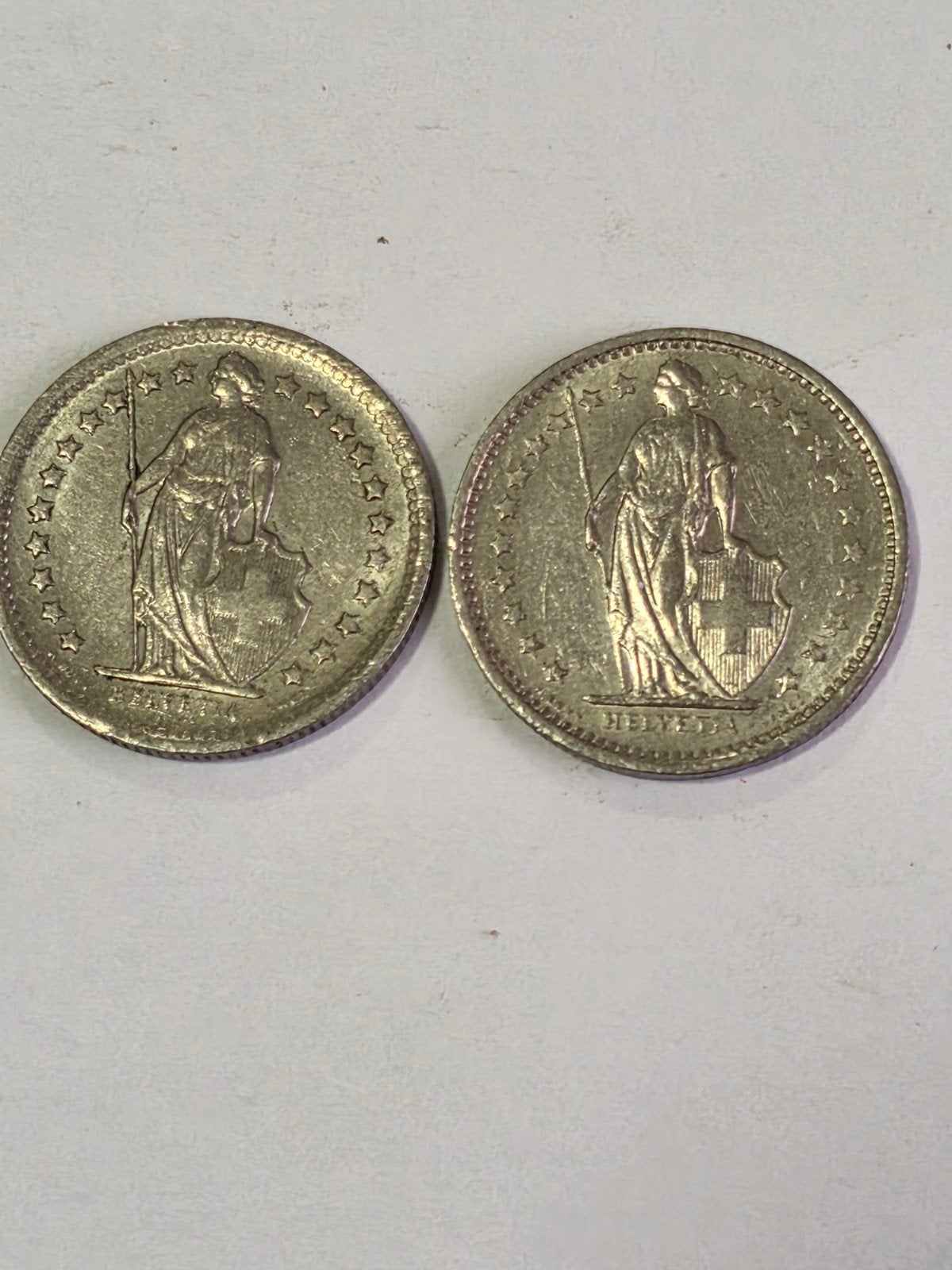 Lot Switzerland munten, Ophalen of Verzenden