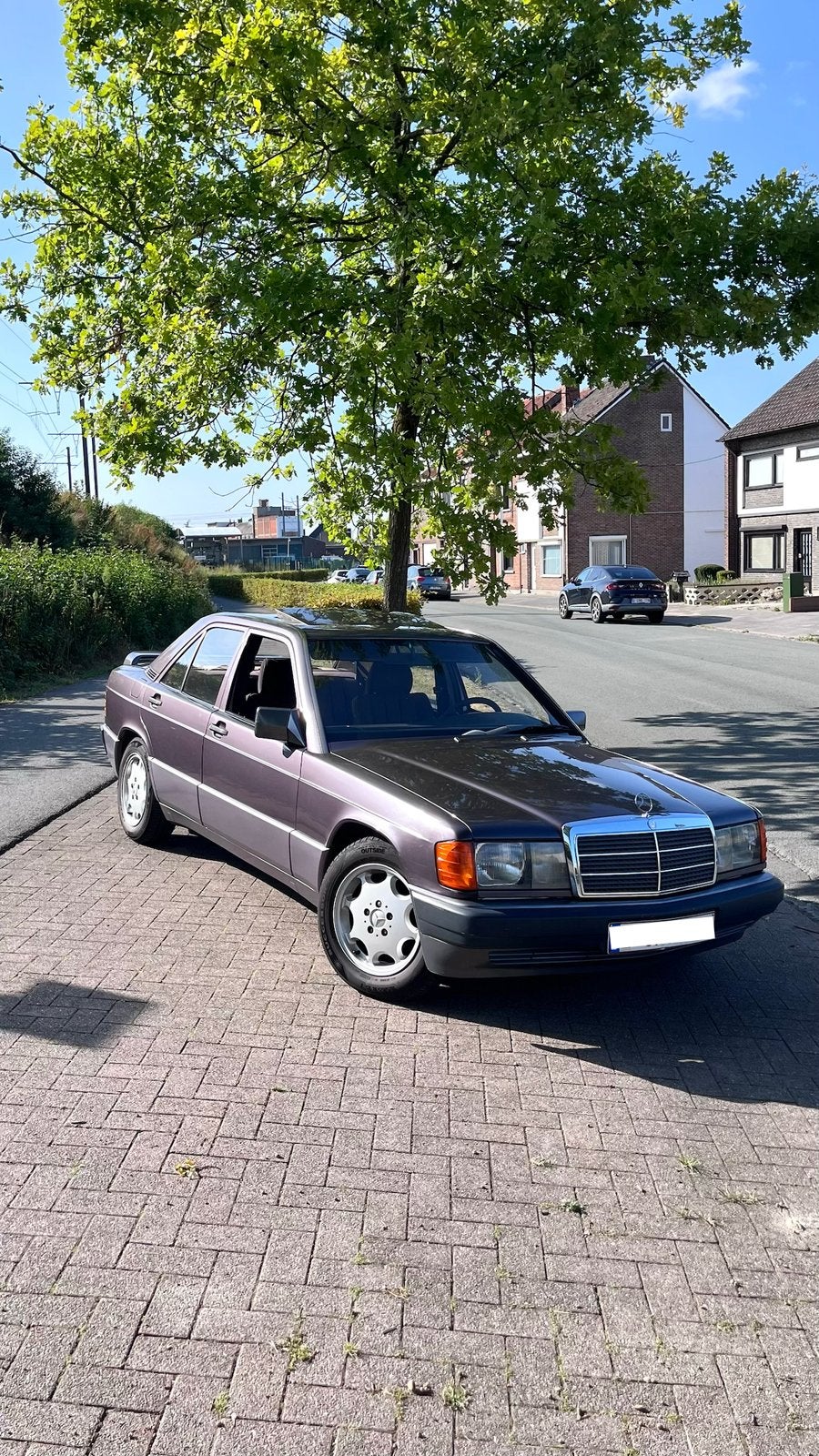 Mercedes 190d w201 2.0 te koop/ruil, Achat, Toit ouvrant, Diesel, Particulier