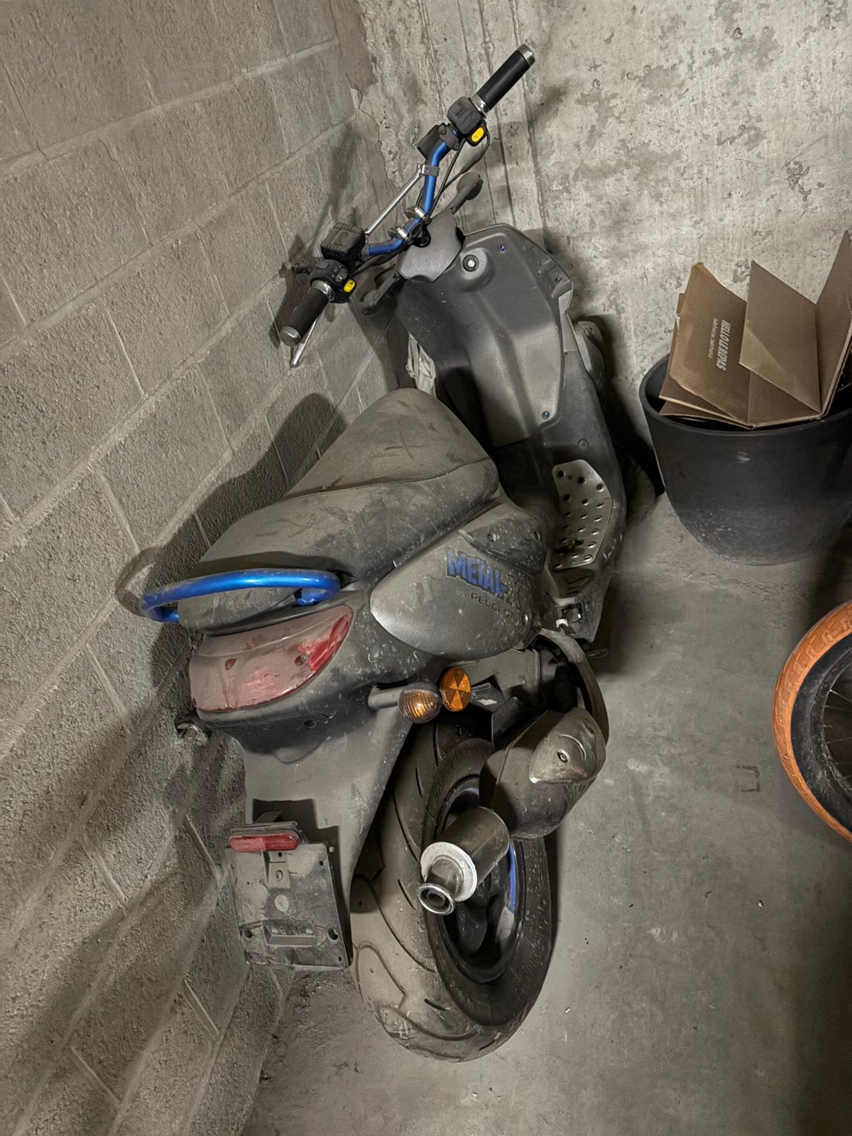 Trottinette Peugeot, Enlèvement, Utilisé