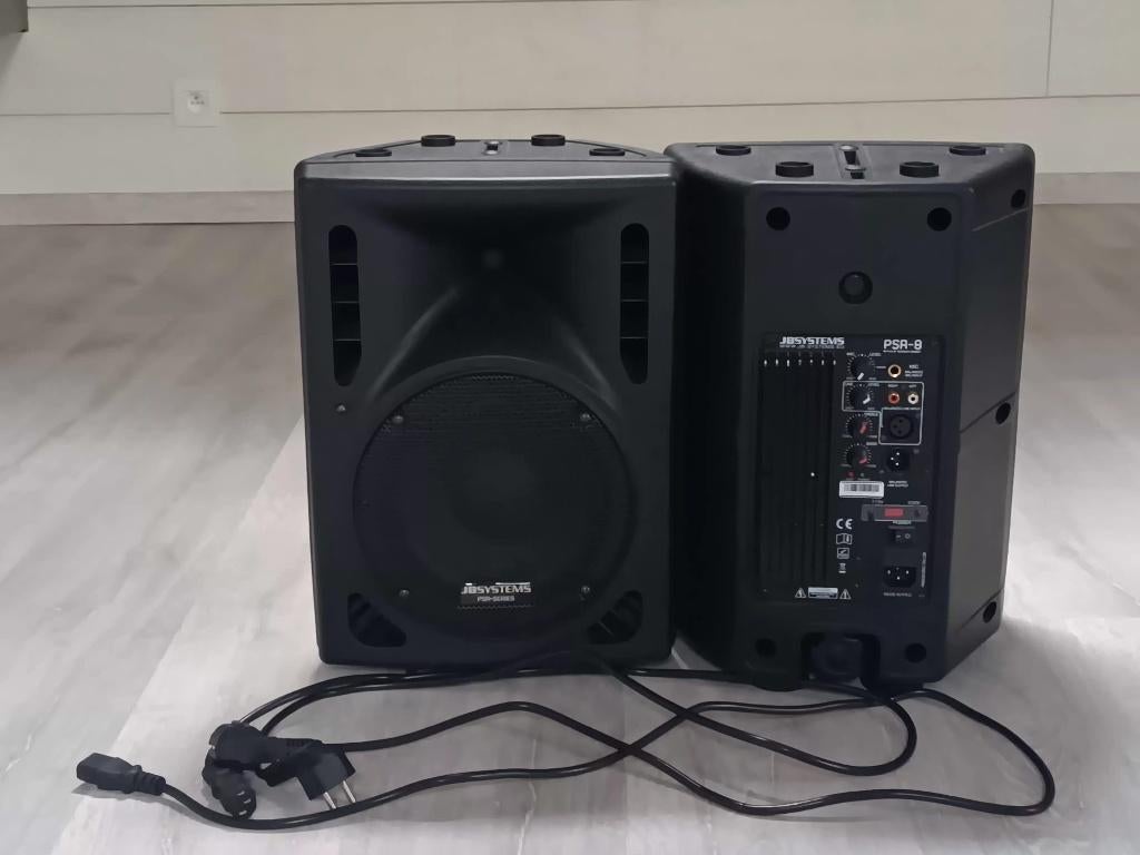 JBSYSTEMS PSA-8 (2 voor de prijs van 1) 100 - 199 watts RMS, Overige typen, Zo goed als nieuw, 120 watt of meer, Ophalen
