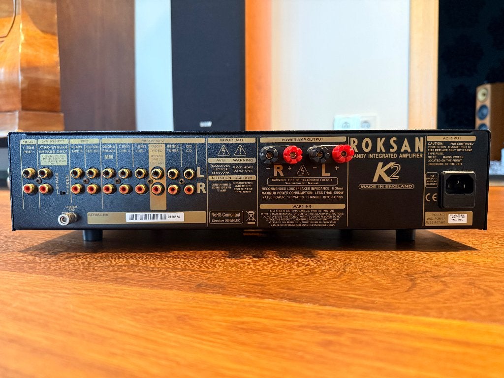 Roksan Kandy K2 geïntegreerde versterker, Gebruikt, 120 watt of meer, Stereo, Ophalen