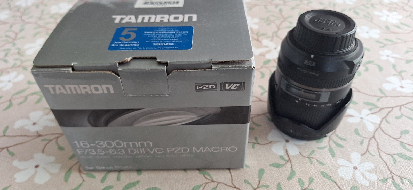 perfecte tamron 16-300mm f/3.5-6.3 Di ll VC PZD, TV, Hi-fi & Vidéo, Enlèvement, Nikon