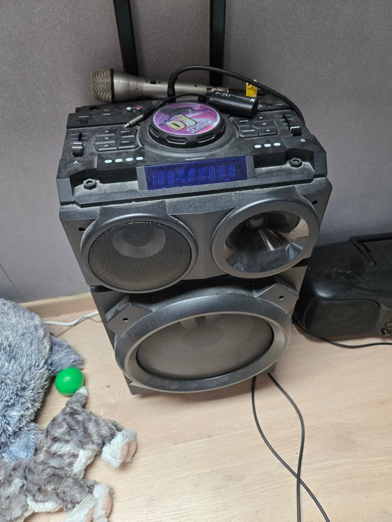 DJ toren Wonkey Monkey, zwart, Ophalen