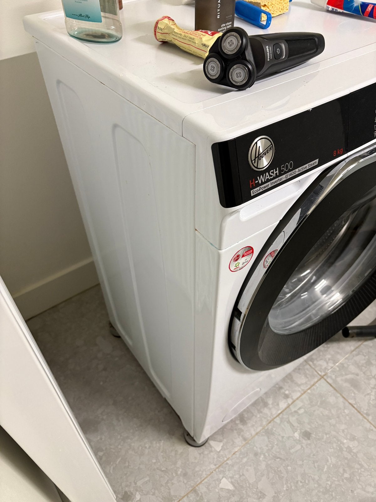 Perfect werkende wasmachine whirlpool 10L, Elektronische apparatuur, Ophalen, Gebruikt