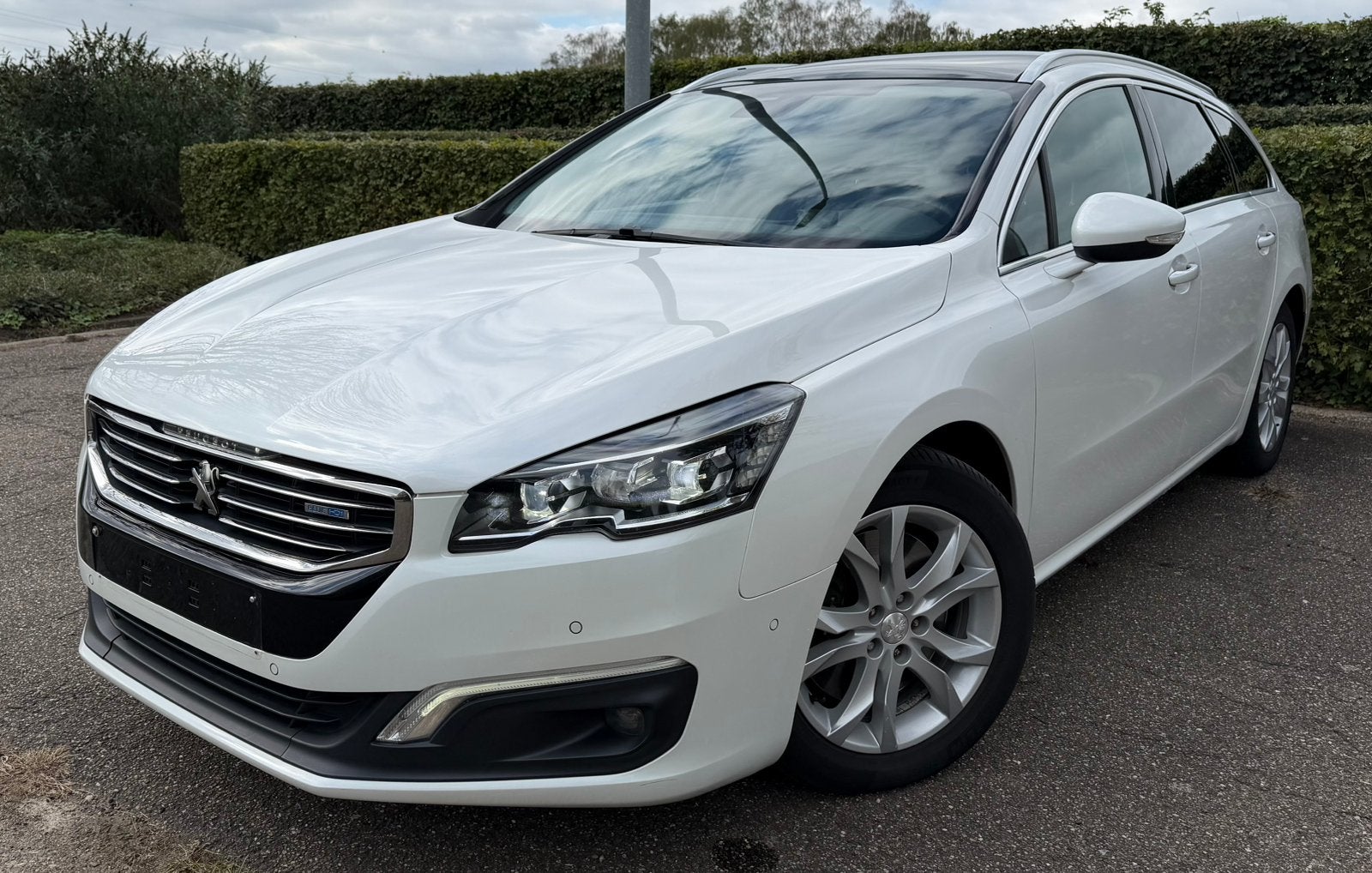Peugeot 508 2.0 HDi 180 PK-Automaat-Airco-HeadUpDisplay–Navi, Auto's, Automaat, 1998 cc, 4 cilinders, Leder en Stof