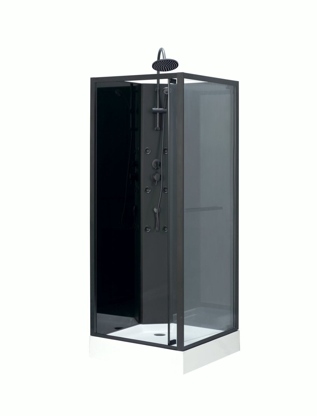 Cabine de douche complète 80x80 NEUF, Enlèvement, Verre, Verre