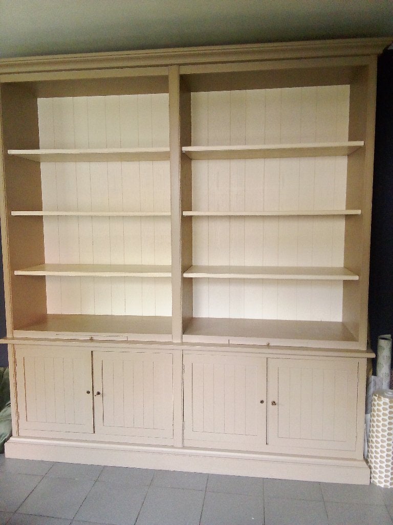Landelijke bibliotheekkast, Huis en Inrichting, Kasten | Boekenkasten, Ophalen