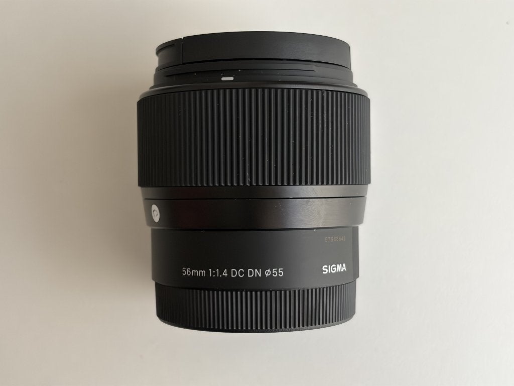 SIGMA 56mm F1.4 DC DN-lens Sony E | Eigentijds, Audio, Tv en Foto, Ophalen, Sony E-mount, Sigma, Zo goed als nieuw