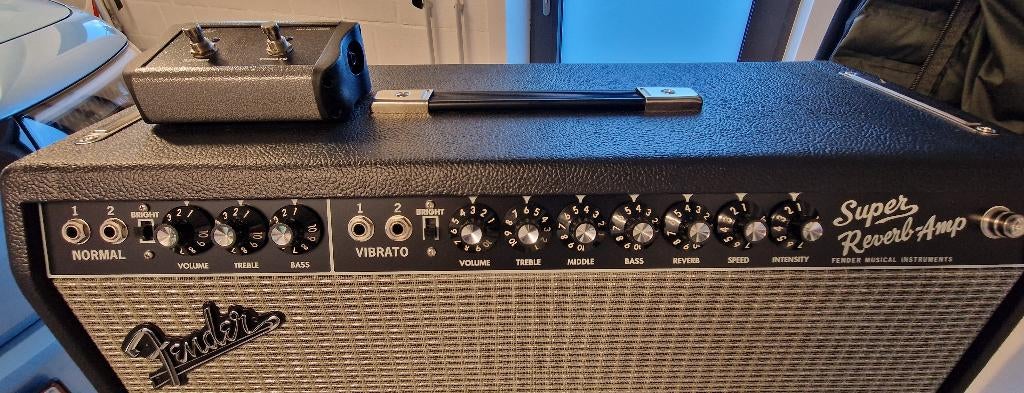 Fender Super Twin Tonemaster, Muziek en Instrumenten, Ophalen, Zo goed als nieuw