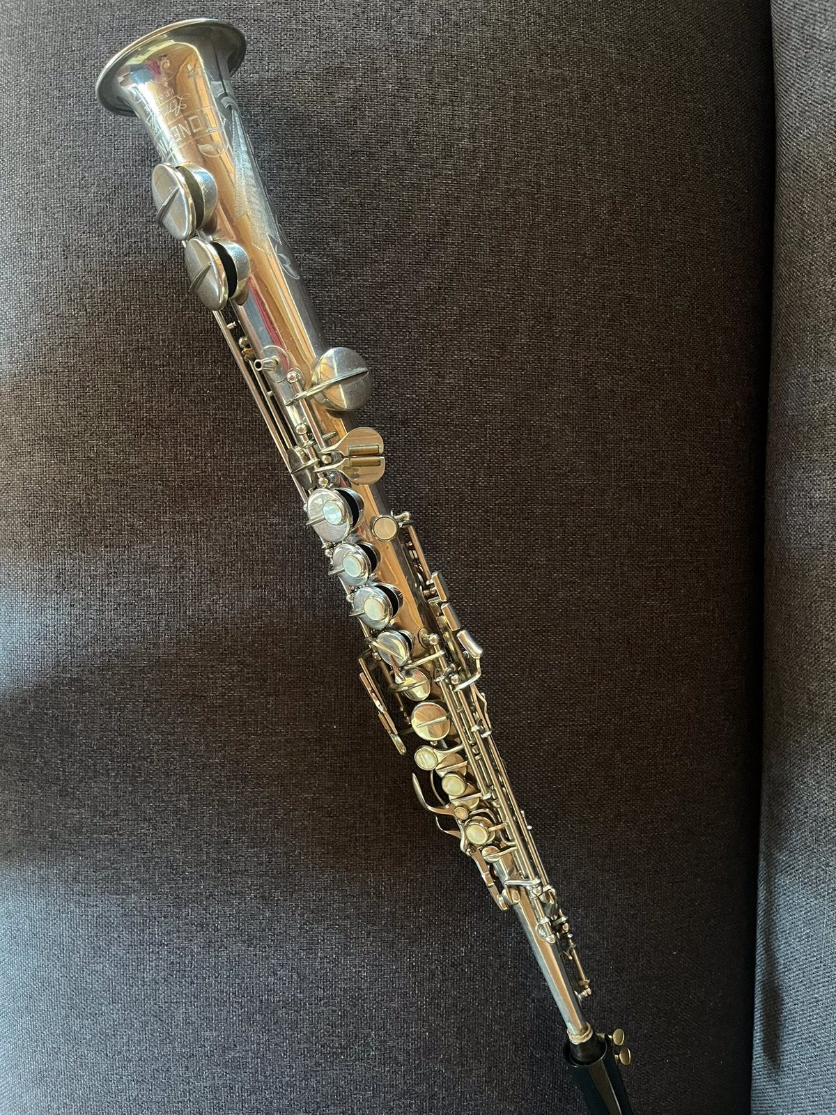 saxophone soprano Amati Toneking sib/ Bb, Enlèvement ou Envoi, Utilisé, Soprano, Avec valise