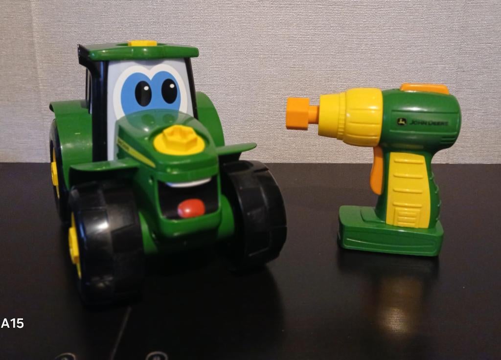 TRACTOR JOHNY DEMONTEERBAAR, Kinderen en Baby's, Speelgoed |Speelgoedvoertuigen, Ophalen, Zo goed als nieuw