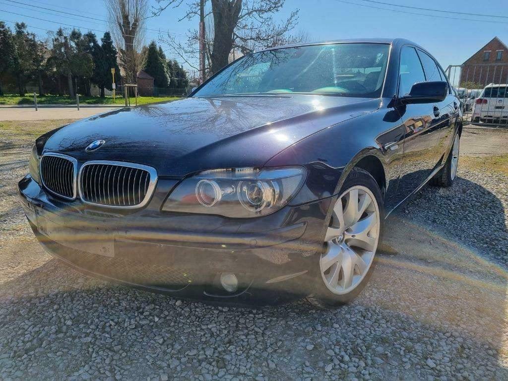 Bmw 730Ld 2007 3.0D 231cv 170kw Cuir beige Gps airco jantes, Auto's, BMW, Automaat, 4 deurs, Achterwielaandrijving, Beige
