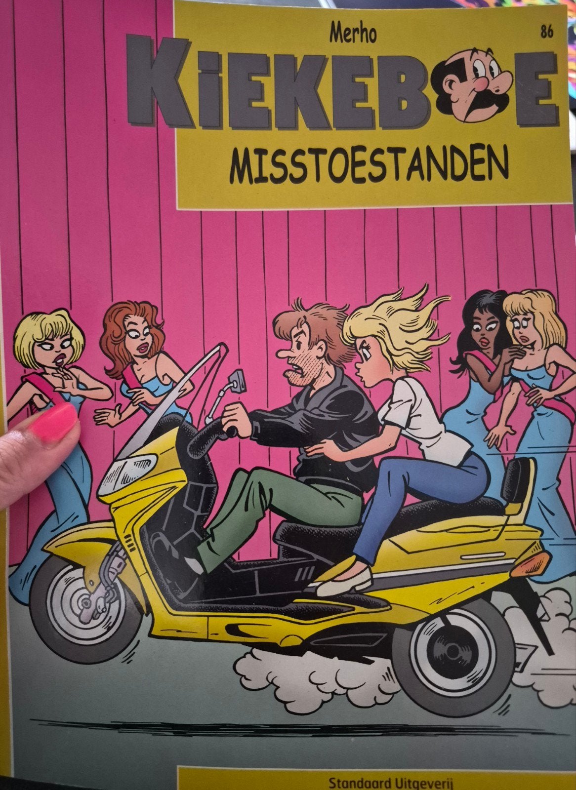 Kiekeboe - Misstoestanden - nummer 86, Boeken, Stripverhalen, Eén stripboek, Ophalen, Gelezen, Merho