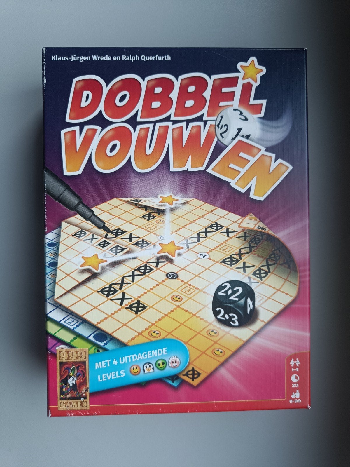 Dobbel Vouwen, 999 GAMES, Hobby en Vrije tijd, Ophalen of Verzenden, 999 games