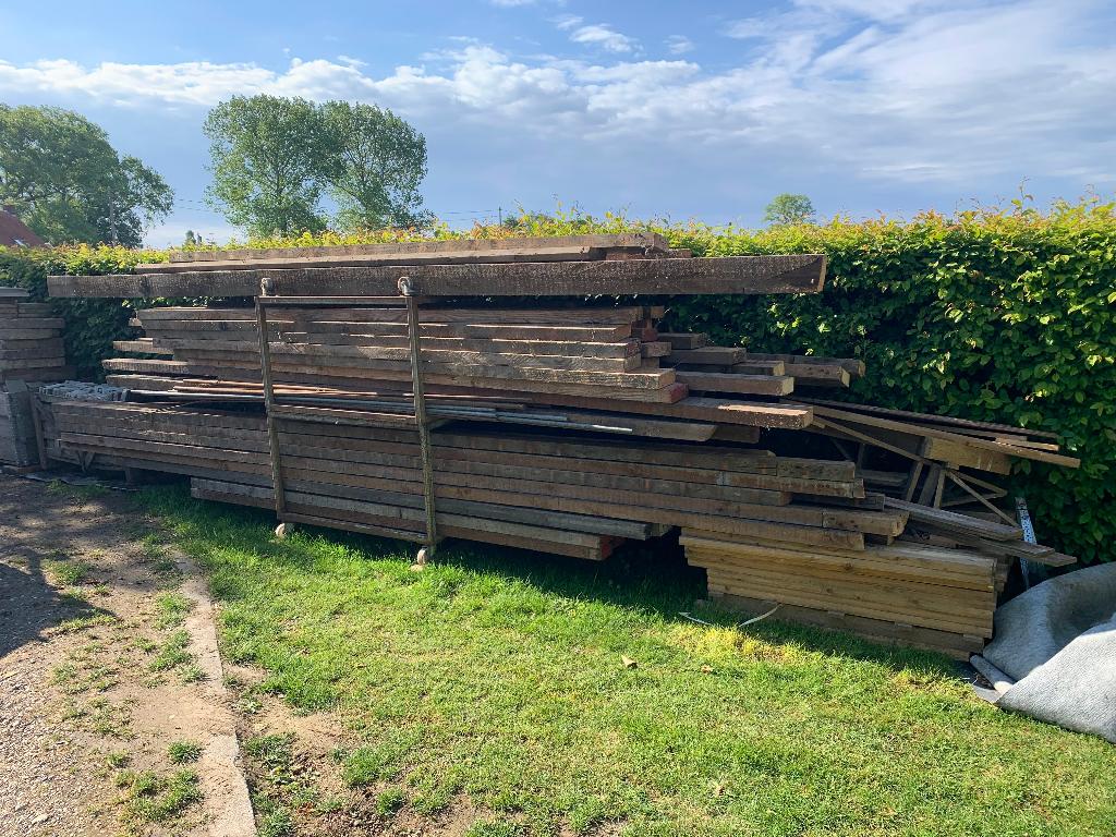 hout, Doe-het-zelf en Bouw, Hout en Planken, Ophalen, Gebruikt, Balk