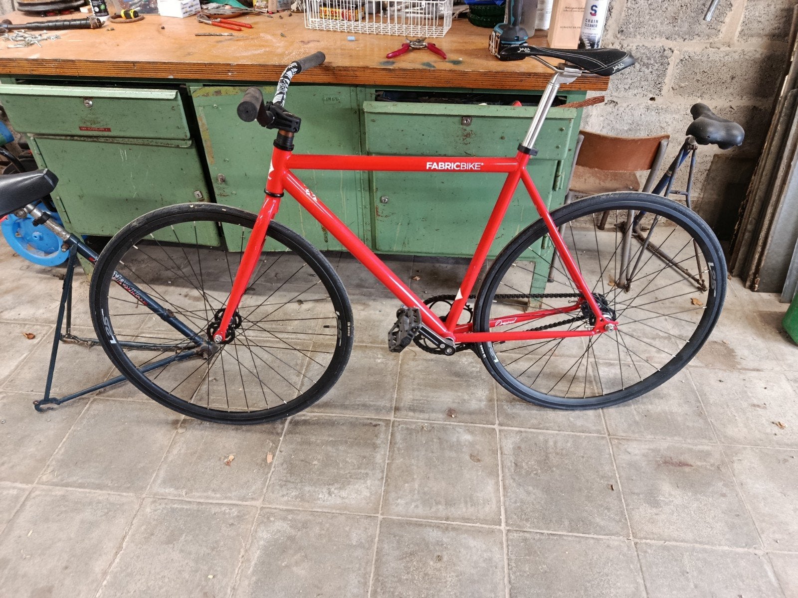 fixie bike, Ophalen