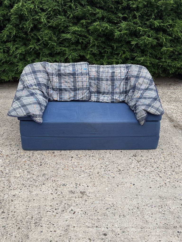 Gratis zetelbed, Ophalen, Stof