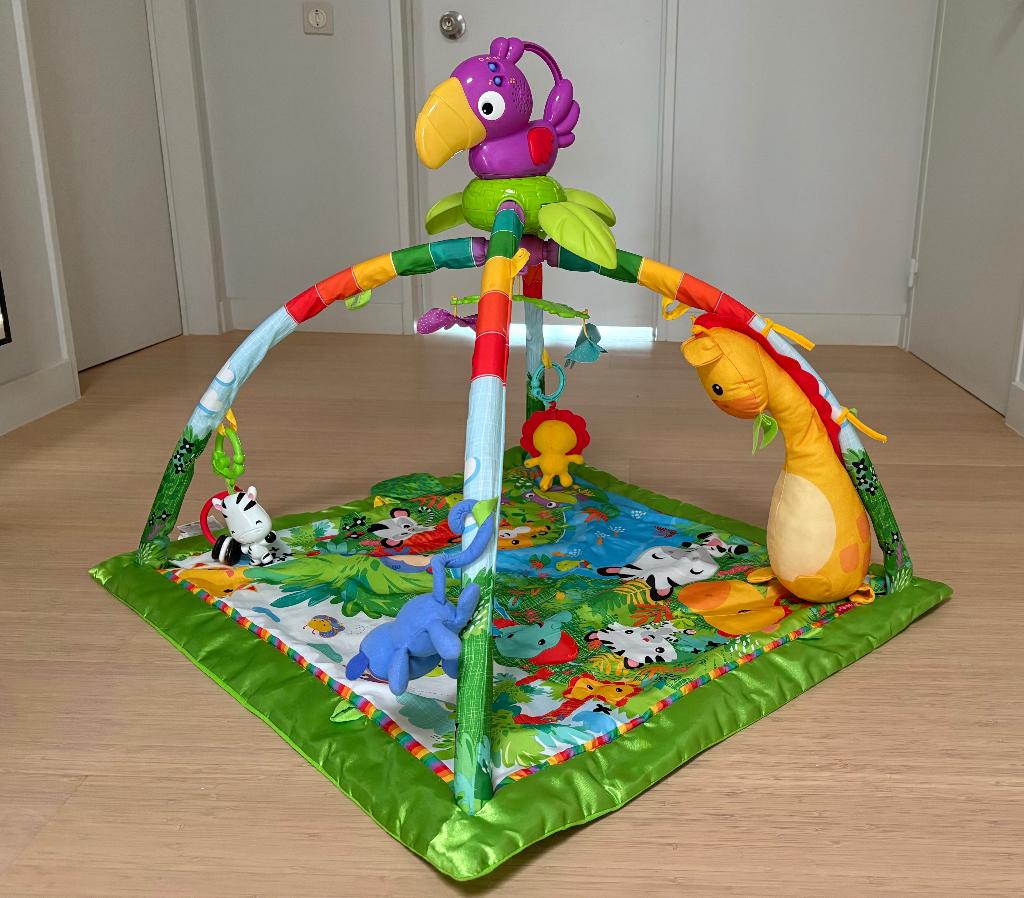Fisher-Price Junglemat speelmat, Kinderen en Baby's, Ophalen, Zo goed als nieuw