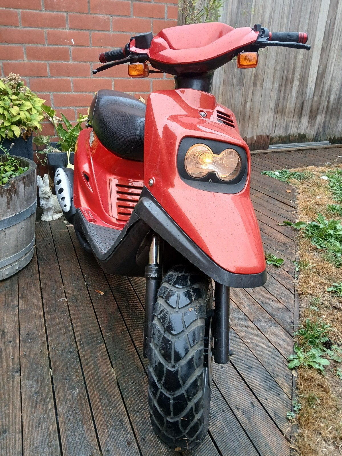 mbk booster spirit, Fietsen en Brommers, Ophalen, Tweetakt, 50 cc, Klasse B (45 km/u)