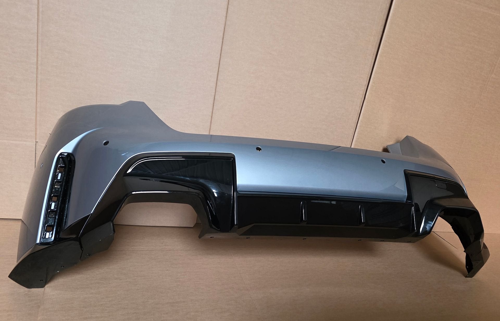 Achterbumper BMW 1 Serie M135 F70 M PAKKET 51125A35D70 6xPDC, Gebruikt, -, Ophalen of Verzenden, Achter