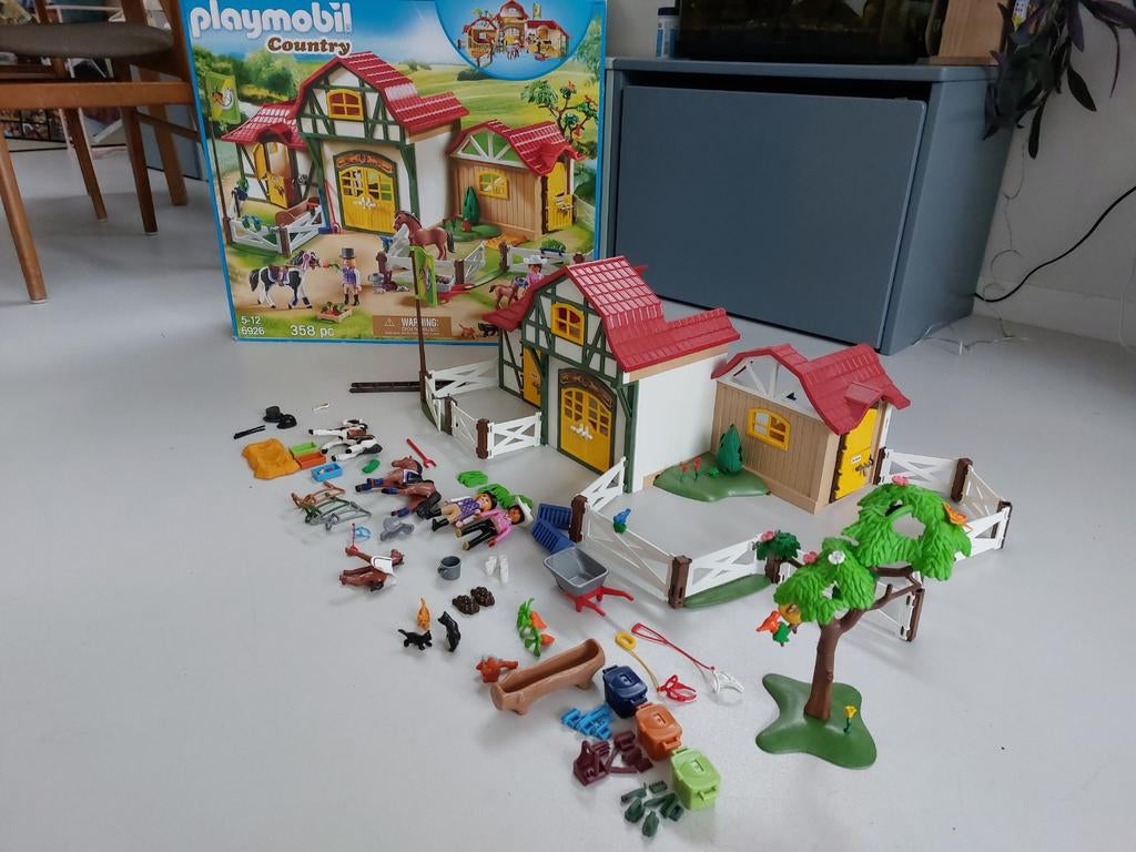 Playmobil boerderij, Enlèvement