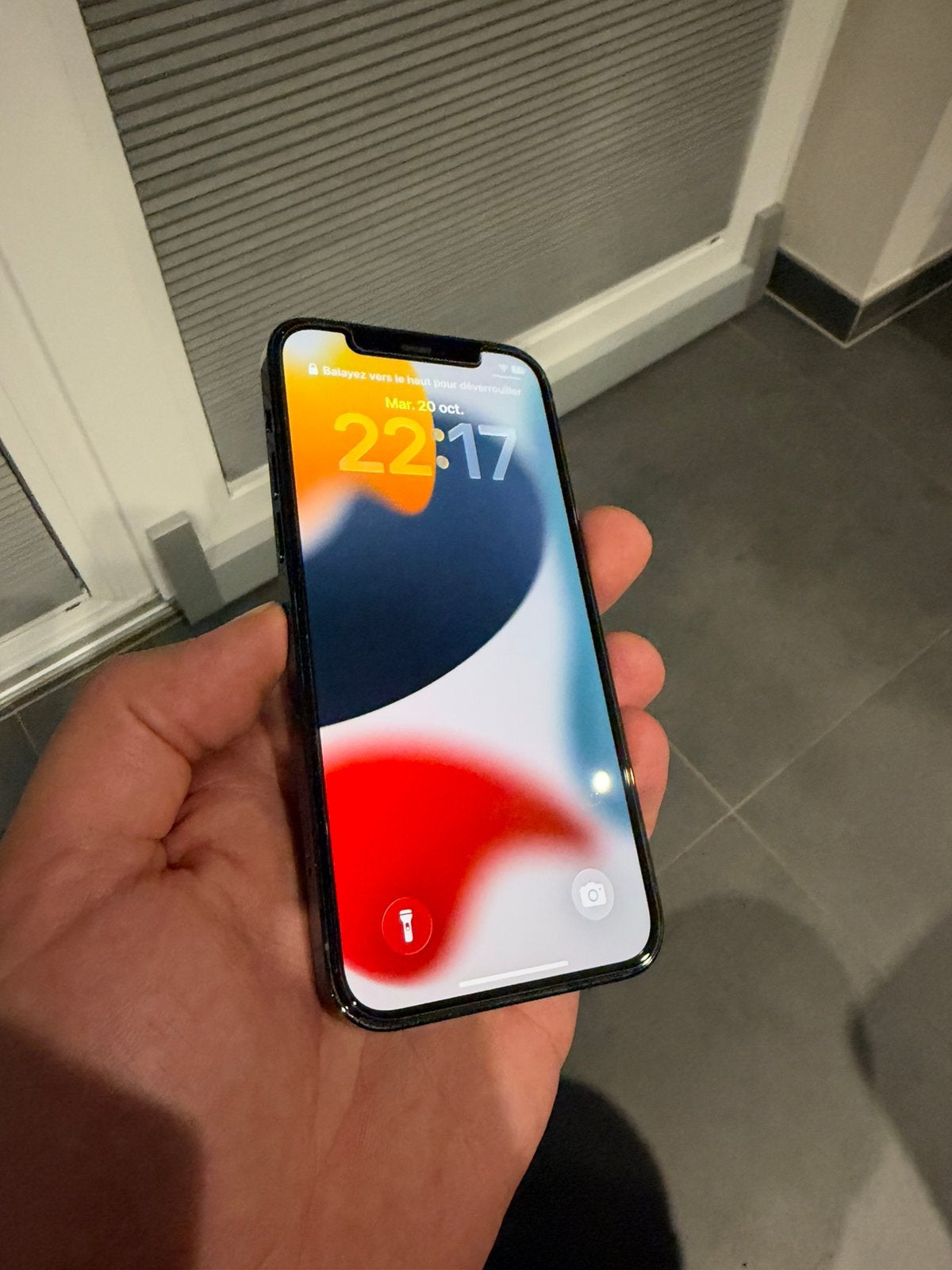 iPhone 12 Pro 256 GB, 256 GB, Gebruikt, Blauw, 76 %