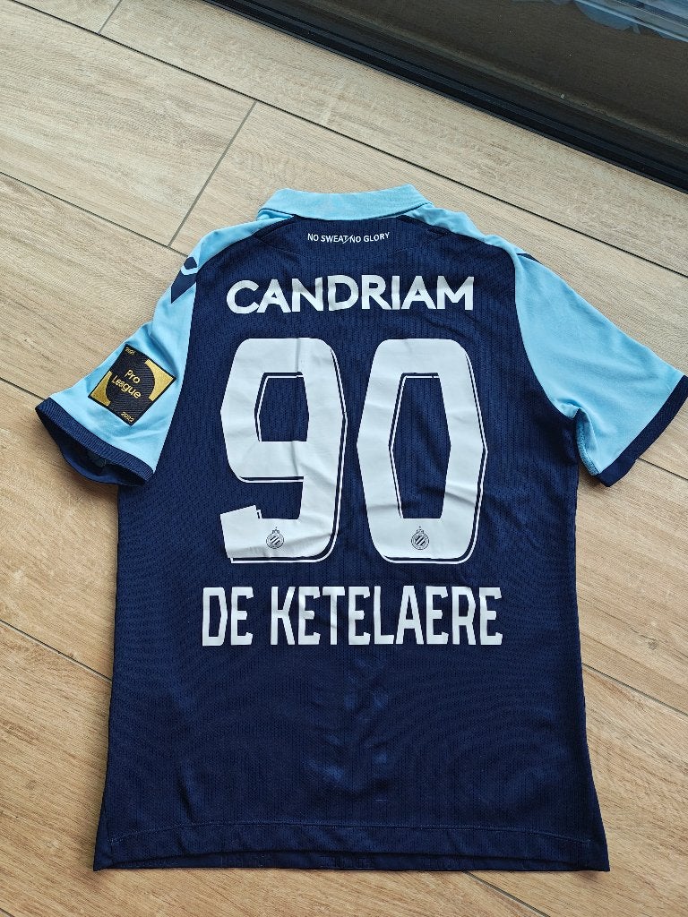 Club Brugge 2021/2022 - Third shirt - De Ketelaere #90, Collections, Articles de Sport & Football, Enlèvement ou Envoi, Comme neuf