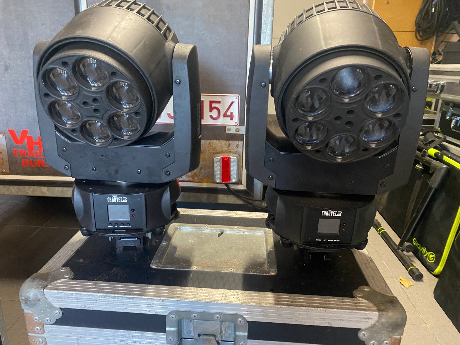 Chauvet intimidator trio, Muziek en Instrumenten, Ophalen, Gebruikt, Licht, Geluidgestuurd