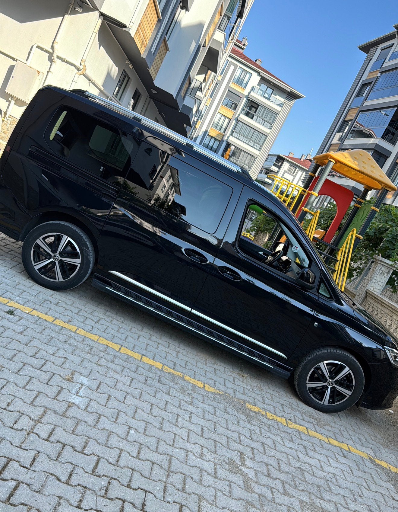 Caddy Maxi 2.0 diesel Eerste Eigenaar, Euro 6, Entreprise, Noir, 5 portes