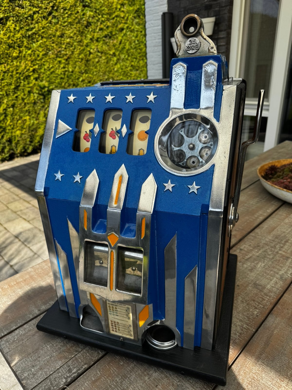 Pace Comet All Star Jackpot jaren 30, Collections, Machines | Machines à sous, Comme neuf, Autres monnaies, Avec clés, Enlèvement