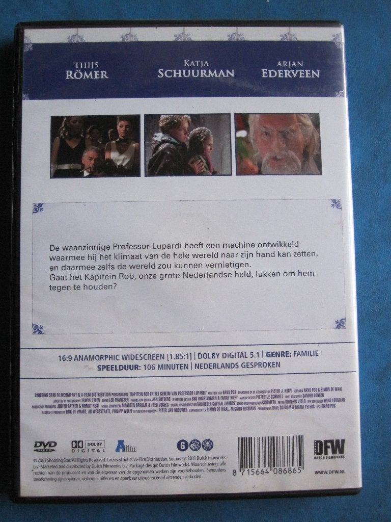 Le secret du capitaine Rob et du professeur Lupardi (2007), À partir de 6 ans, Enlèvement ou Envoi, Famille, Comme neuf
