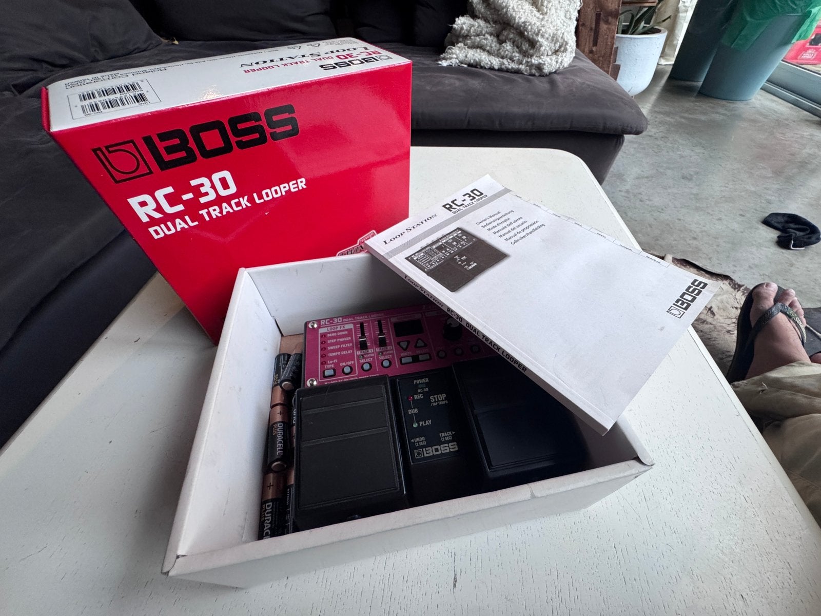 Boss RC-30 looper pedaal, Muziek en Instrumenten, Ophalen, Gebruikt