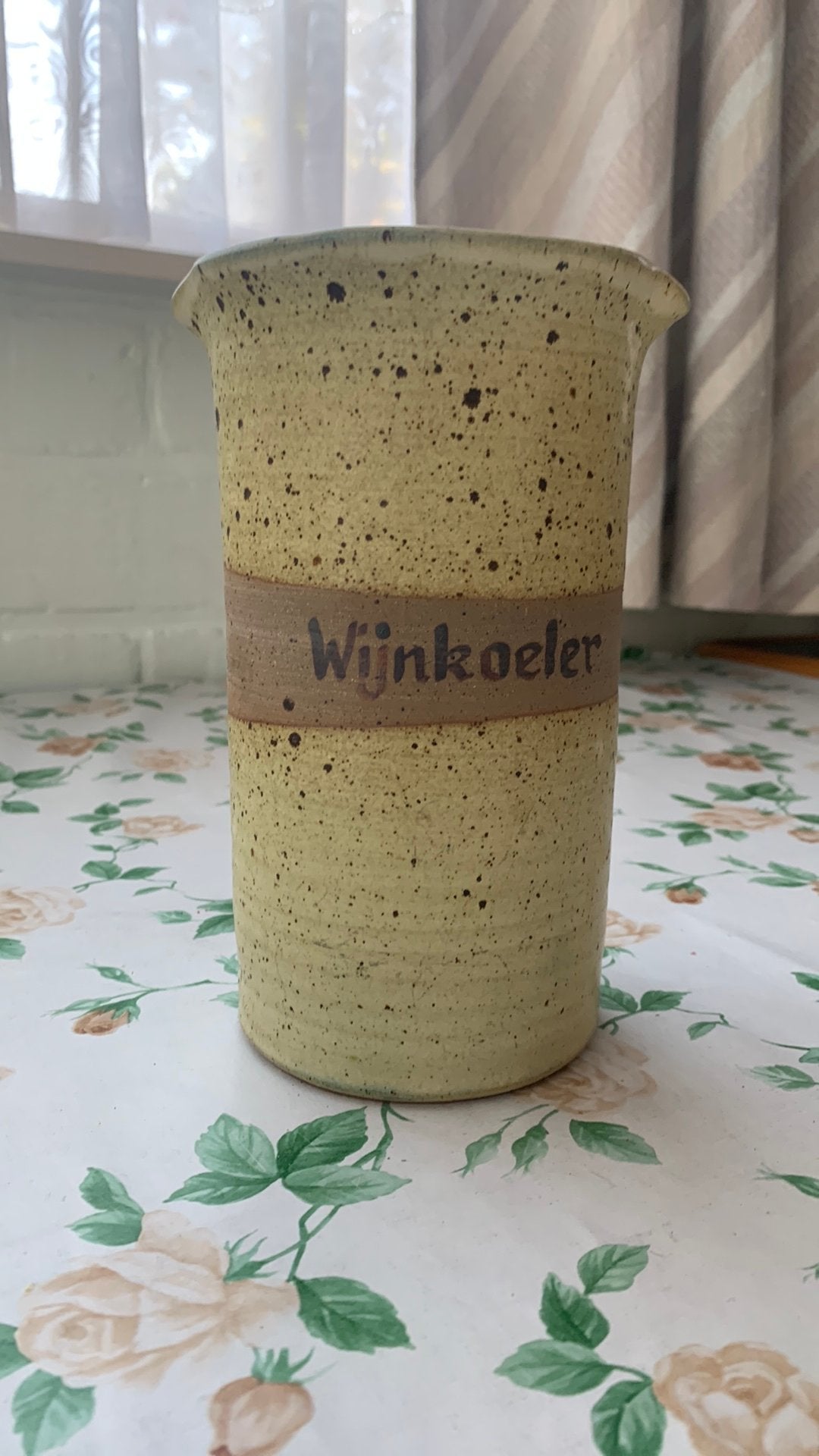 Wijnkoeler in zware kwaliteit, Ophalen, Aardewerk