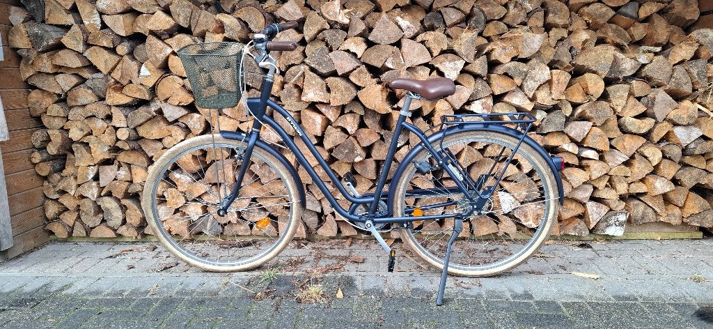 Damesfiets, Fietsen en Brommers, Fietsen | Dames | Damesfietsen, Ophalen, Gebruikt, Velgrem, Overige merken