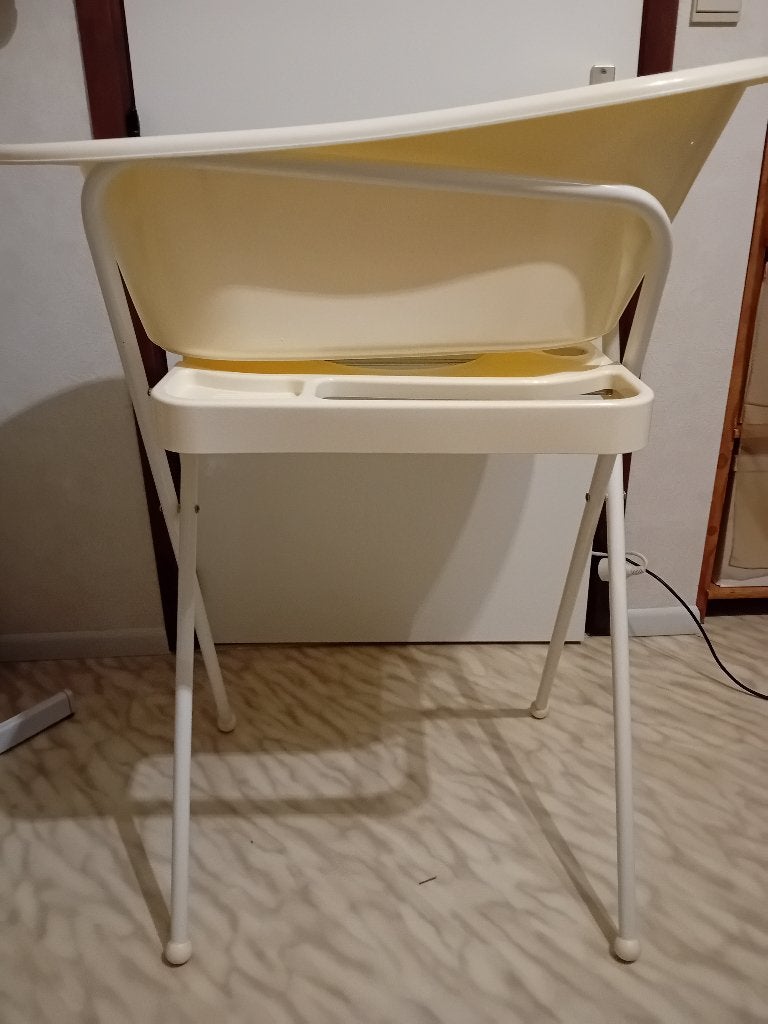 Baby badje met staander, Kinderen en Baby's, Ophalen, Zo goed als nieuw, Badje