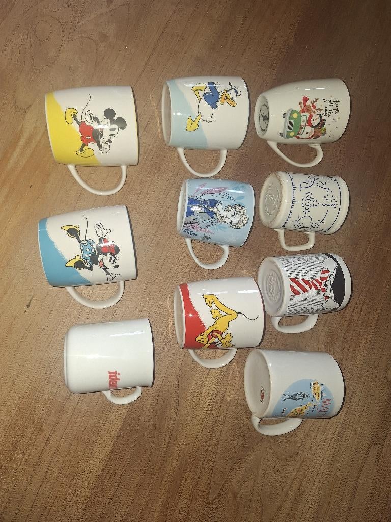 Lot de mug Disney et autre, Enlèvement, Comme neuf, Autres types