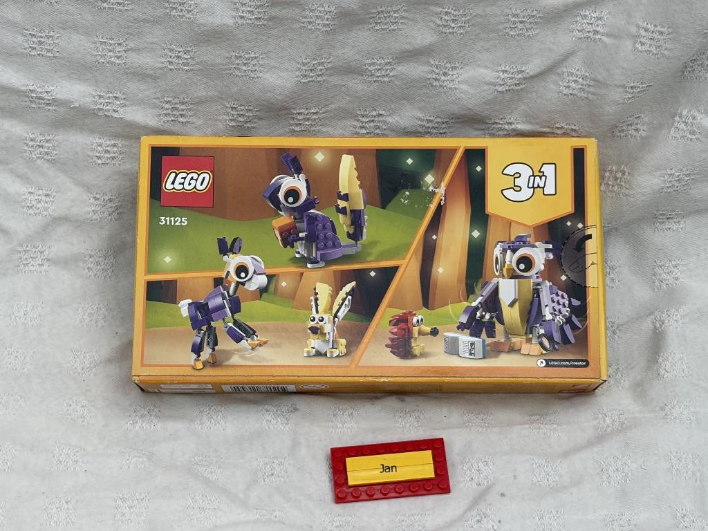 Lego 3in1 31125 sealed, Lego, Nieuw, Ophalen of Verzenden, Complete set