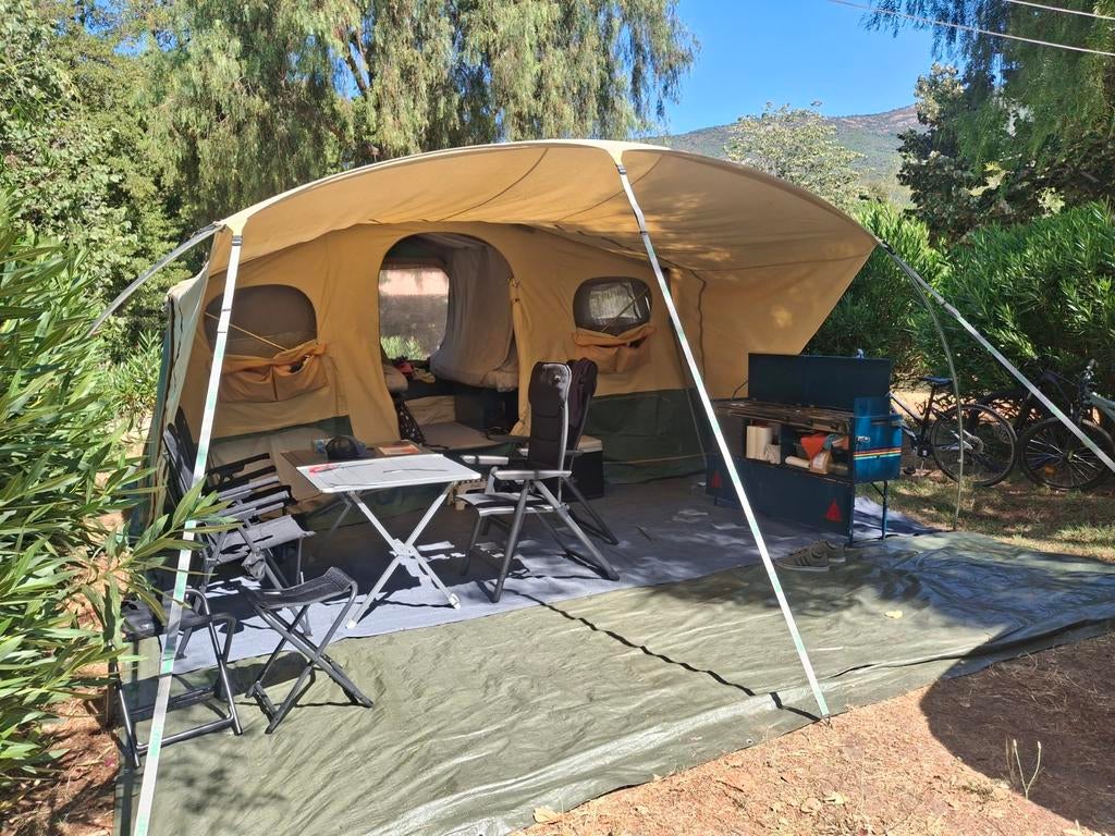 Caravane pliante raclet safari, Ophalen, Raclet