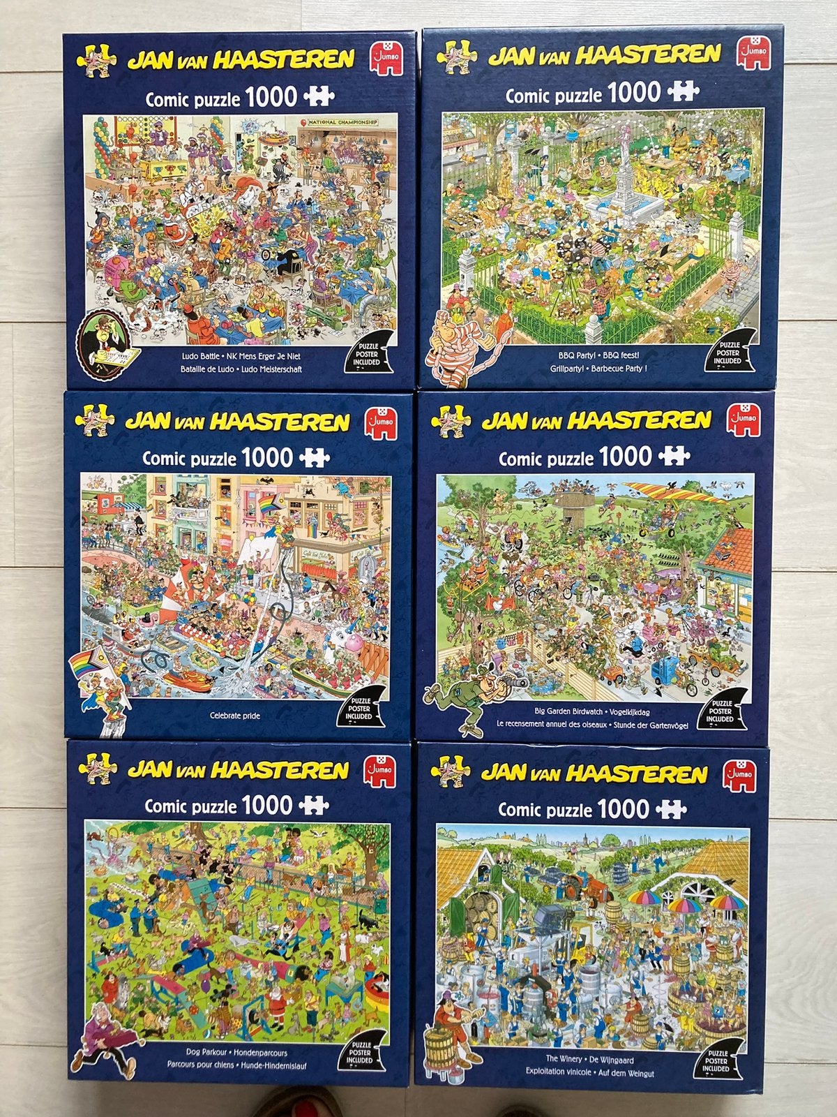 Puzzels Jan van Haasteren, Enlèvement, Comme neuf