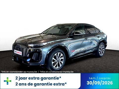 Audi Q6 Sportback e-tron 100 kWh 50 Performance Corporate S, Auto's, Elektrisch, Handgeschakeld, SUV of Terreinwagen, Zilver of Grijs