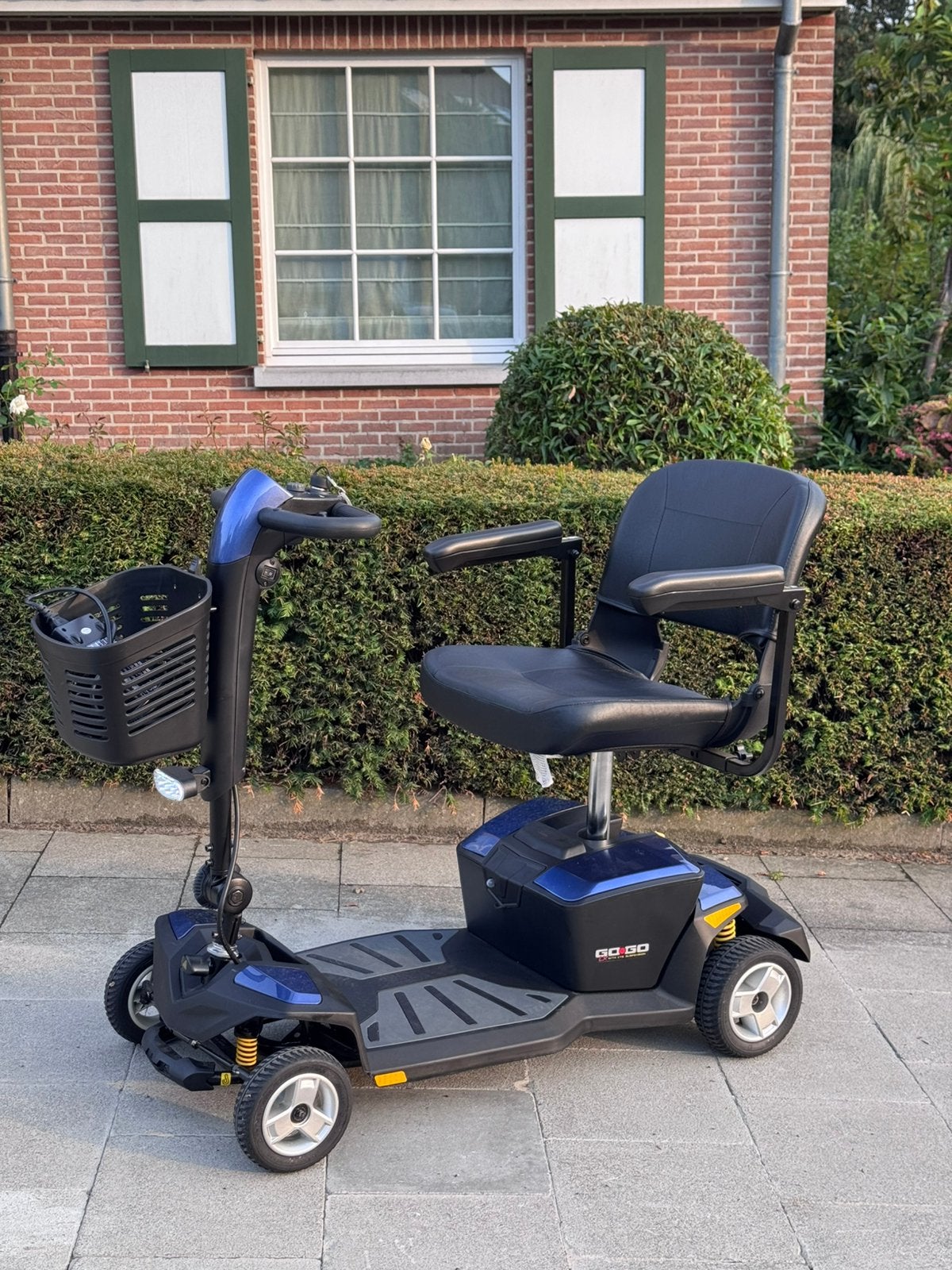Pride GO.GO met LX CTS vering Scootmobiel Invalide Scooter, Ophalen of Verzenden, Elektrische rolstoel