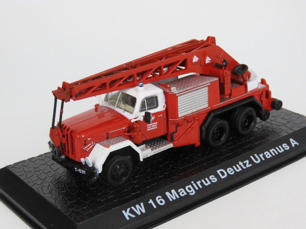 POMPIERS - MAGIRUS DEUTZ URANUS KW 16 - 1/72, Hobby & Loisirs créatifs, Envoi, Neuf, Bus ou Camion, Autres marques