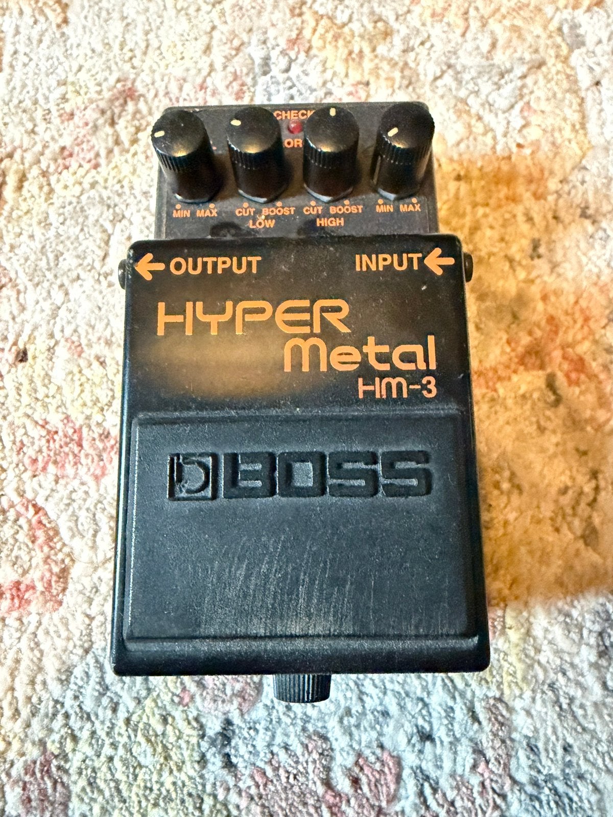 Boss HM-3 Hyper Metal, Muziek en Instrumenten, Ophalen of Verzenden, Gebruikt, Distortion, Overdrive of Fuzz