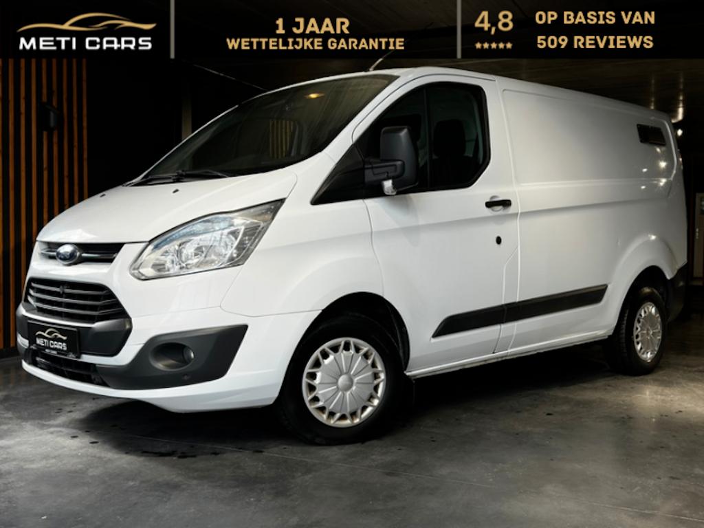 Ford Transit Custom 2.2TDCi | Navi | Cruise | Sensoren | ..., Auto's, Voorwielaandrijving, Zwart, 4 cilinders, https://public.car-pass.be/vhr/87102d27-8c19-490e-895f-b382507a0ca1