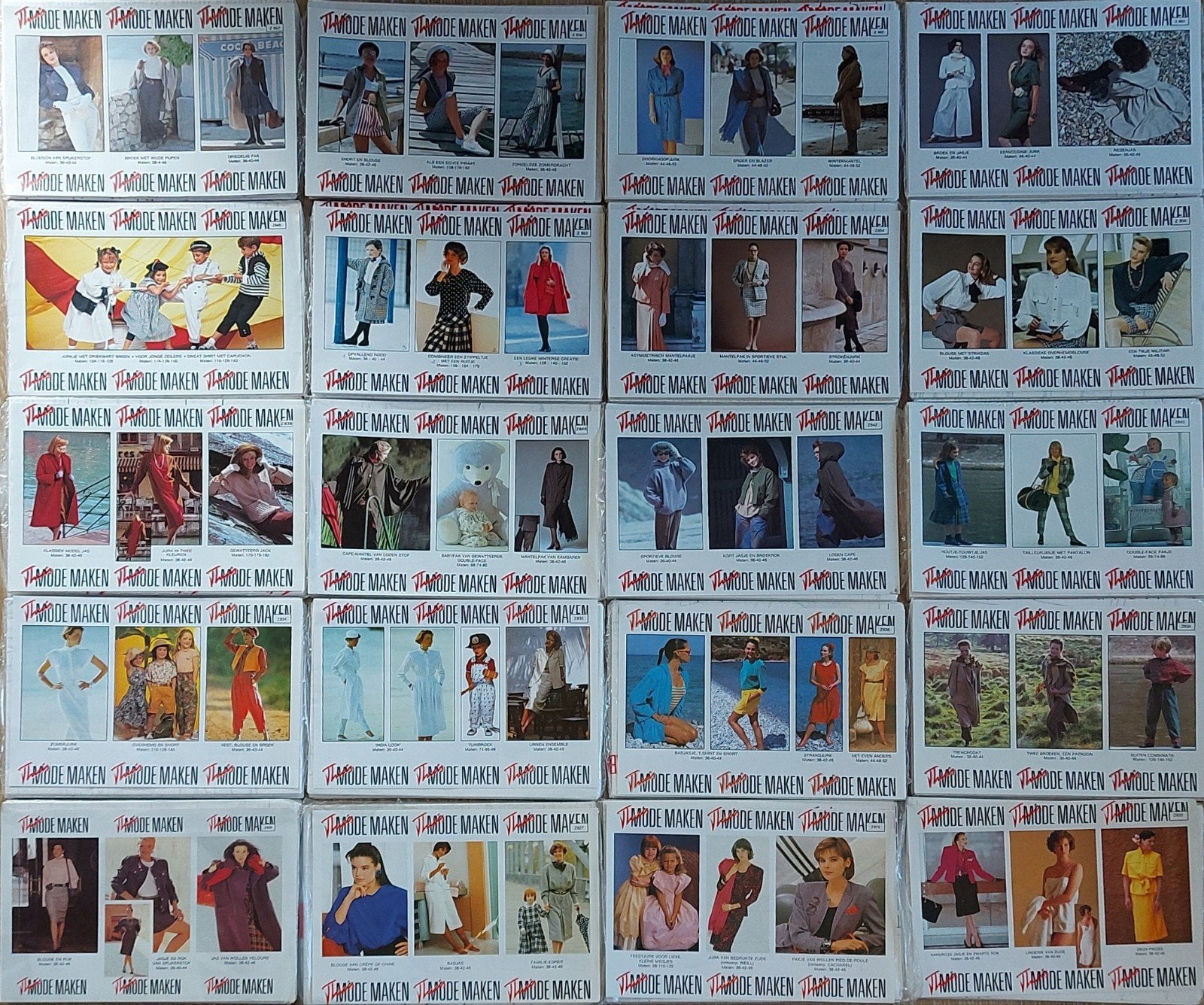 Nieuwe, ongebruikte naaipatronen. Prijs per set van min. 3., Hobby en Vrije tijd, Naaien en Fournituren, Ophalen of Verzenden