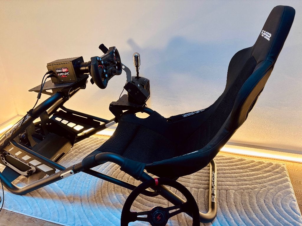 Vente Setup SimRacing Complet - État Quasi-neuf, Ophalen, Racestoel, Zo goed als nieuw, Verstelbaar