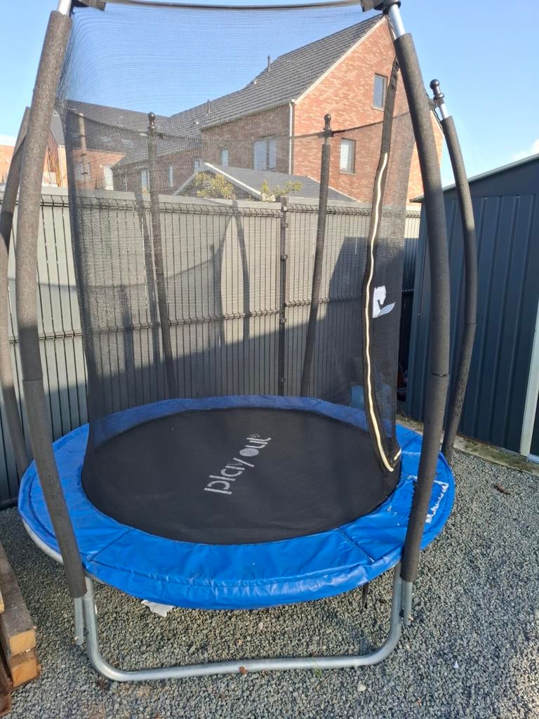 Trampoline Play Out - Diamètre 180 cm - Très bon état, Enlèvement